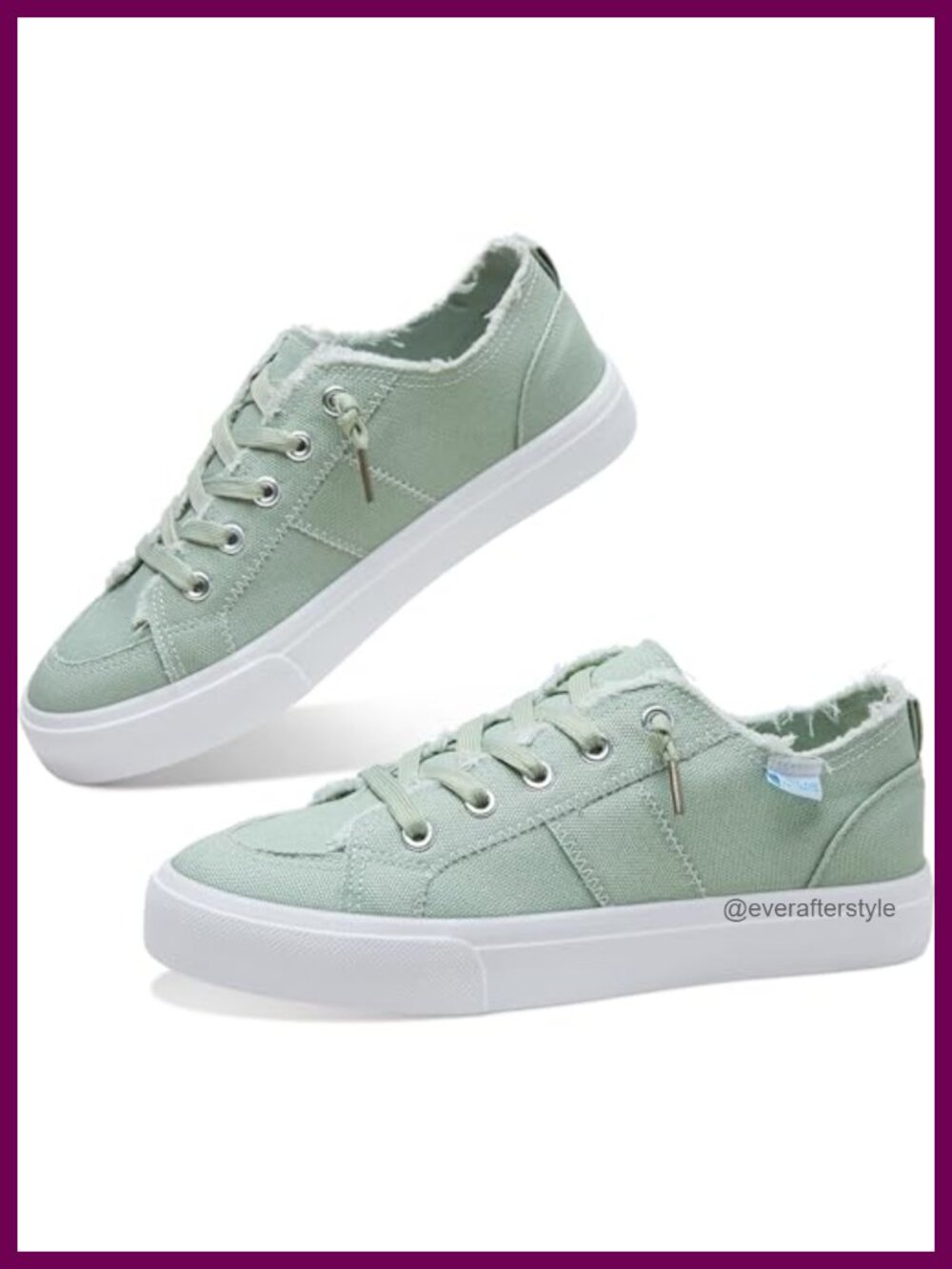 Canvas Slip On Sneakers Low Top Washable Casual Walking Shoes